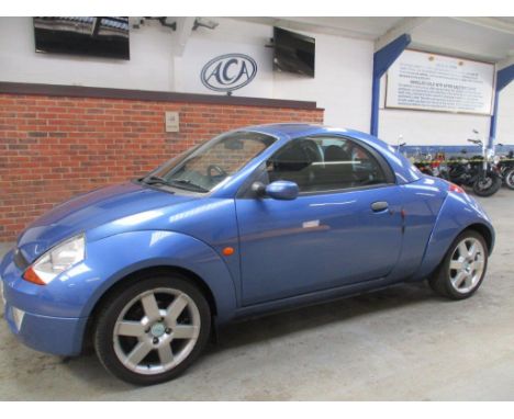 Make &amp; Model: Ford Streetka WinterDate of Reg: VK06 VDLColour: Bluecc: 1599MoT: 28-09-2020Fuel Type: PETROLMileage: 93KTr