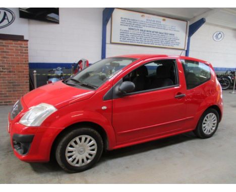 Make &amp; Model: Citroen C2 VTRDate of Reg: DY59 ODHColour: Redcc: 1360MoT: 10-01-2021Fuel Type: PETROLMileage: 111kTransmis