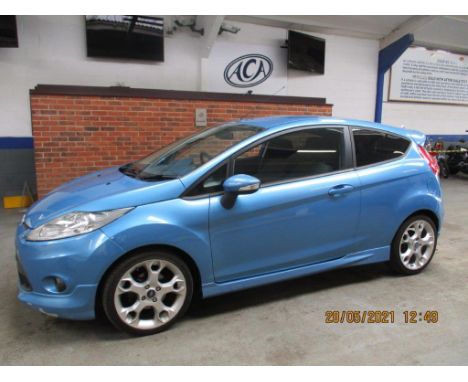 Make &amp; Model: Ford Fiesta Zetec S 120Date of Reg: MF59 SPZColour: Bluecc: 1596MoT: 23-04-2022Fuel Type: PETROLMileage: 11
