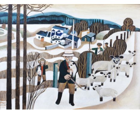 Alfred Daniels (British, 1924-2015) Cragganmore Distillery, Ballindaloch, 2003 signed and dated (lower left) oils on board 29