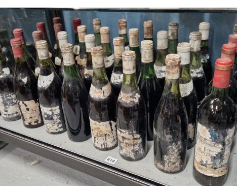 A COLLECTION OF FRENCH WINES, INCLUDING CH PONTET CANET, GRUAUD LAROSE BORDEAUX, BURGUNDY DOMAINE VARVILLES, BOUCHARD PERE ET