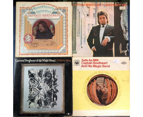 CAPTAIN BEEFHEART - 7 LPS SAFE AS MILK - MARBLE ARCH MAL 1117 &amp; '97 REISSUE, STRICKLY PERSONAL REISSUE SUNSET SLS 50208, 
