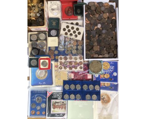  Royal Mint Brilliant Uncirculated year sets of 2 x 1953 (in plastic holder),1983, 1988, 1990, and scarce 1993, Canadian 1983