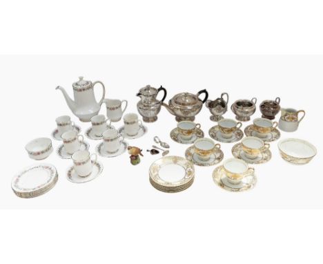 A collection of china tea/dinner wares to include Royal Albert old country rose, another mid 20th Century Royal Albert tea se