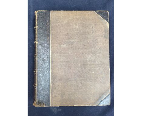 The Book of the Horse by S. Sidney, leather bound (wear)