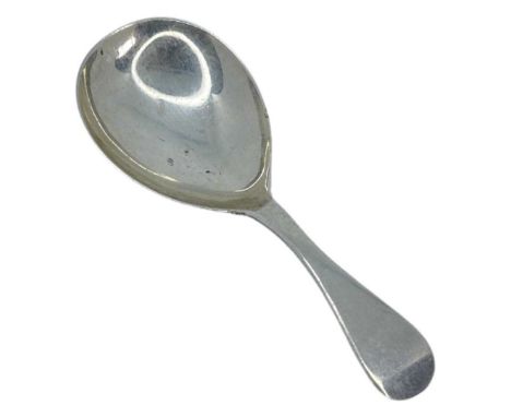 Edwardian Silver Caddy Spoon. 14 g. Levi and Salaman, Birmingham 1919Of plain formLength 9 cmsCondition report: Excellent con