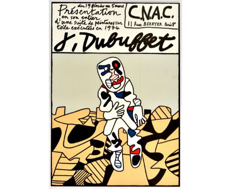 Original vintage poster - C.N.A.C. 11 Rue Berryer Paris 8e du 19 fevrier au 5 mars Presentation en son entier d'une suite de 