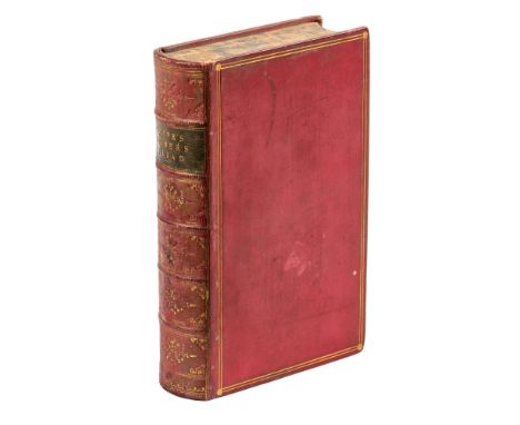Alexander Pope (trans)THE ILIAD OF HOMERLondon: H G Bohn, 1863Small 8vo, xliv + frontis, 39 plates, full leather, marbled tex