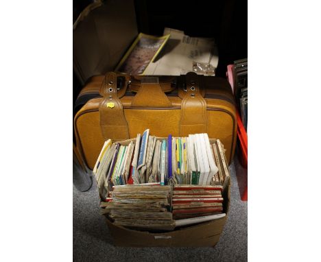 A QUANTITY OF ORDNANCE SURVEY MAPS TOGETHER WITH A QUANTITY OF NATIONAL GEOGRAPHIC MAGAZINES