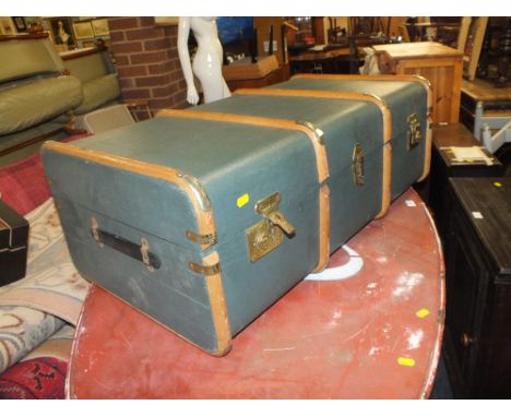 A BANDED PACKING TRUNK