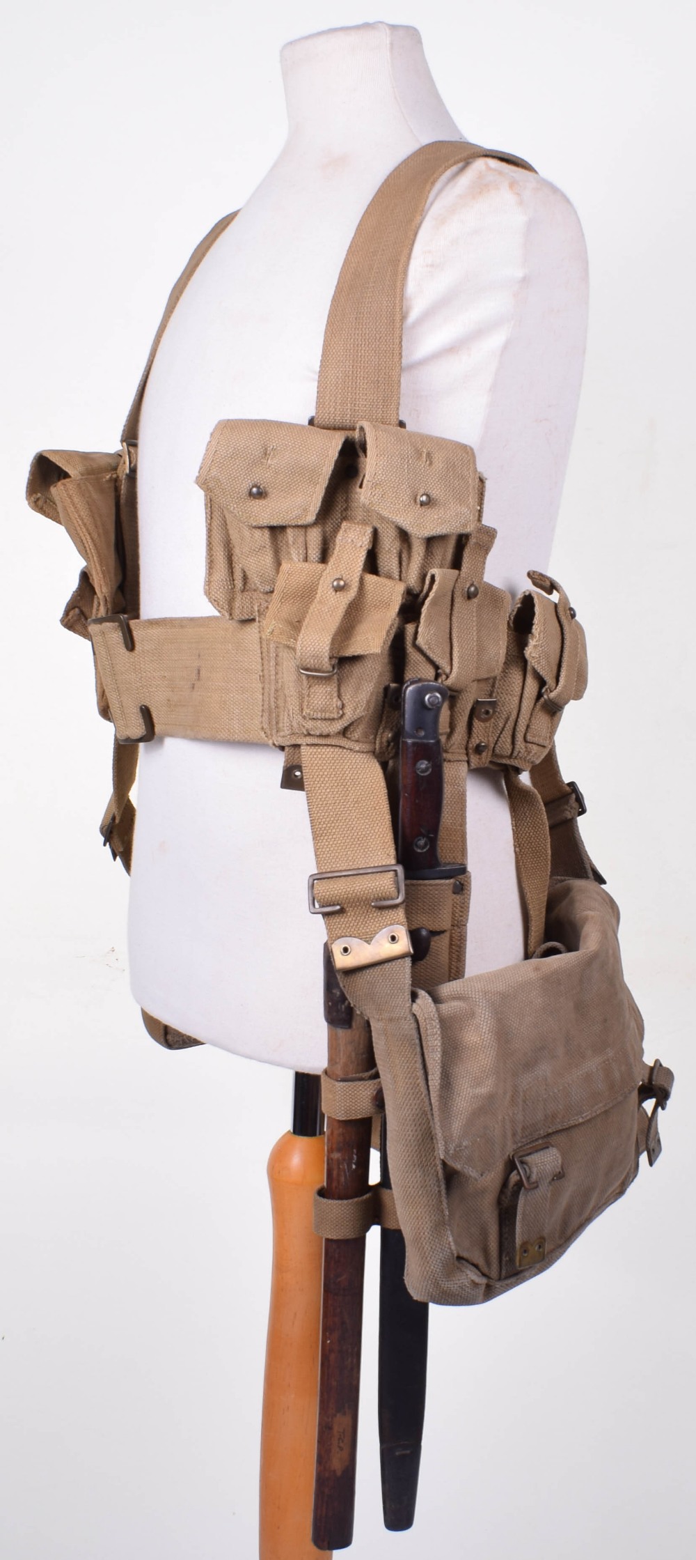 Rare Complete WW1 British 08 Pattern British bing Equipment Set