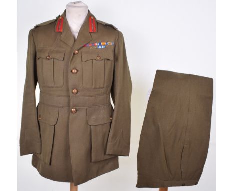 British Uniform of Brigadier General William Strong, Commander of the Royal Artillery VIII Corps 1916-1917, fine example four