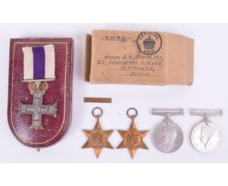 A Fine 23 (1st Sportsman’s) Battalion Royal Fusiliers Military Cross (MC) and World War 2 Entitlement Group Awarded to 2nd Li