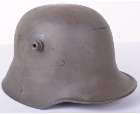 Virtually Mint Condition German M.17 Trench Helmet, a most wonderful condition M.17 trench helmet marked ‘SI82’, all of its m