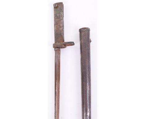 Very Rare Pattern German WW1 Ersatz Bayonet using the blade from a British P.1853 Enfield bayonet. British &amp; WW1 German a