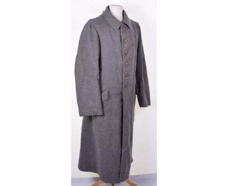 Model 1908 Baden Regiment 111 Greatcoat, a good example of the 08 depot issued enlisted mans service greatcoat of wartime man