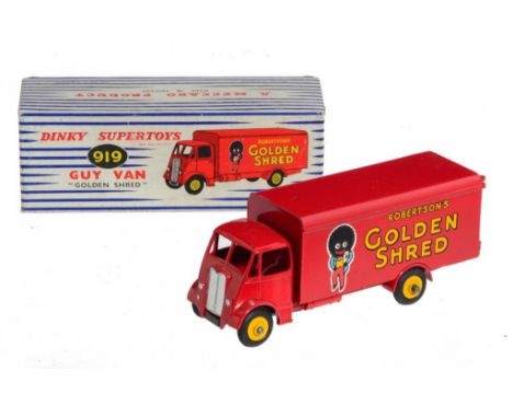 A DINKY SUPERTOY GUY VAN (GOLDEN SHRED) 919,  boxed