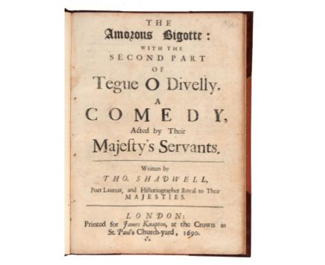 RESTORATION DRAMA.  DRYDEN (JOHN) MARRIAGE A-LA-MODE.  A COMEDY.  AS IT IS ACTED AT THE THEATRE-ROYAL  first edition, early i