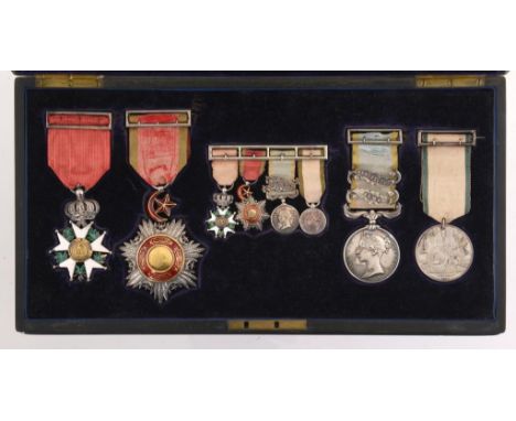 THE ORDER, DECORATION AND MEDALS OF FREDERICK STANLEY CARPENTER (1817-1890) CAPTAIN AND DEPUTY COMMISSARY-GENERAL comprising 