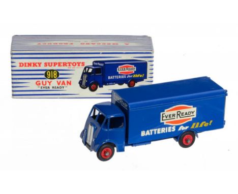 A DINKY SUPERTOY GUY VAN (EVER READY) 918, boxed