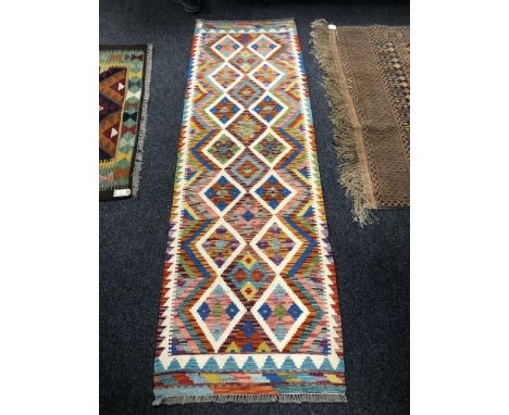 A Choli Kilim runner, 195 x 63 cm  