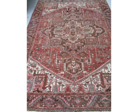 A Heriz carpet, Iranian Azerbaijan, 336 x 250 cm  
