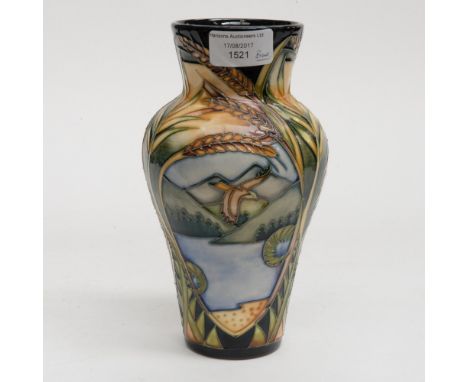 A Moorcroft Landscape Medley vase 2005, shouldered form, boxed 