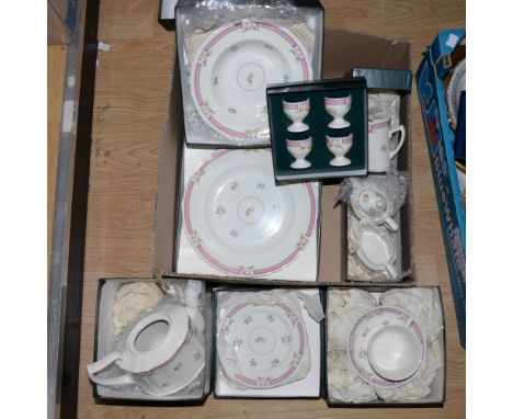 A new boxed Laura Ashley tea service 'Alice' (8 packages)