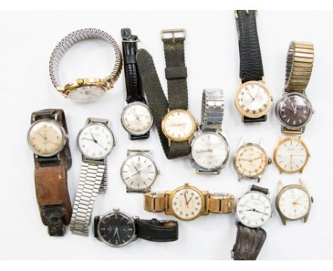 A vintage Timex, Sekonda, Accurist, Smiths Empire, Texa, etc (gentlemen's) (15) 