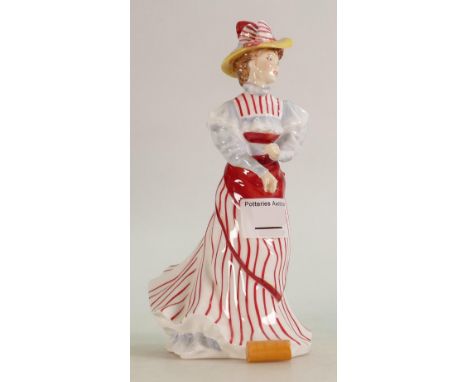 Royal Doulton British Sporting Heritage Figure Croquet HN3470( stick missing): 