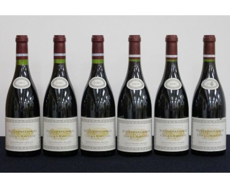 3 bts Nuits St Georges 1er Cru Clos de la Maréchale 2005 Jacques-Frederic Mugnier 2 i.n, 1 vts 2 bts Nuits St Georges 1er Cru