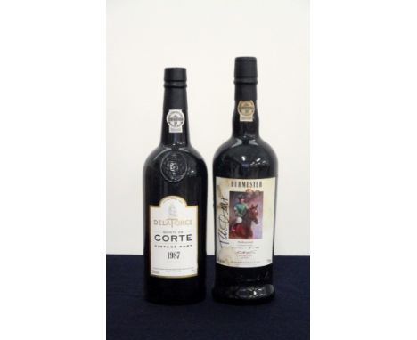 1 bt Delaforce Quinta da Corte 1987 Vintage Port 1 bt Burmester Sollo Voce Reserve Limited Edition N° 10 of 50 believed signe
