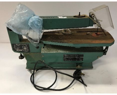 A Titan SF8R bench top band saw, together with a Sealey model GDM10OA12B pillar drill and a Ferm FFZ-400N table top band saw