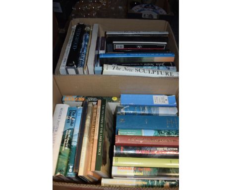 Two cartons of architectural and lake district interest including Norman Nicholson 'The Lakes, The First Tourists' and Nichol