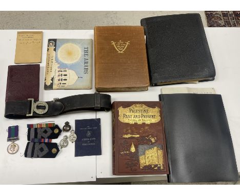 Palestine Police Force/Middle East interest - a collection of diaries, letters and ephemera by Christopher James Dugdale Syke
