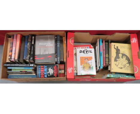 Large Quantity Of Various Military Books including Swords Of The British Army ... Provost Training ... Royal Air Force Police