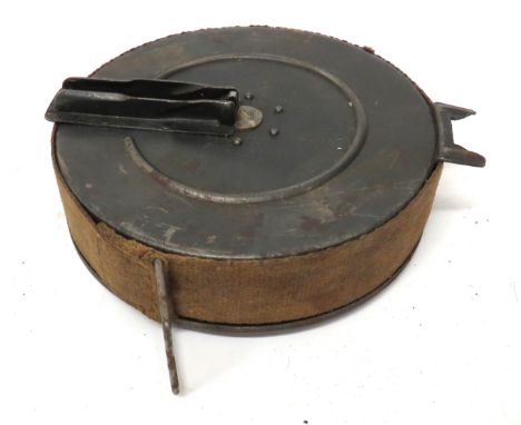 WW2 Period Russian LMG Drum Magazine blued steel drum magazine. &nbsp;Lower securing hook and field mount. &nbsp;Canvas band 