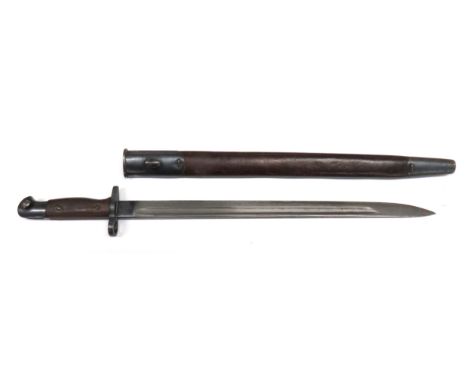 P1907 Pattern SMLE Bayonet Dated Oct 1915 17 inch, single edged blade with fuller. &nbsp;Forte with maker "EFD" (Enfield) dat