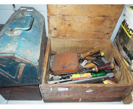 A good selection of mechanics and engineers tools to include spanners, micrometers, lathe bits, hand tools etc
