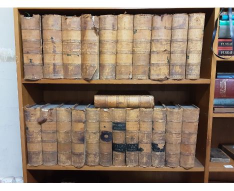 23 volumes First Edition Encyclopaedia Londinensis or, Universal Dictionary of Arts, Sciences and Literature compiled, digest