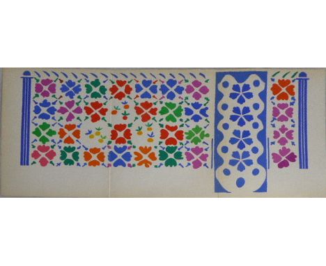 Henri Matisse (French, 1869â€“1954), decoration/fruits, lithograph, unsigned, unframed, H.35.5cm W.78.5cm,