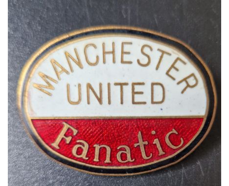 MANCHESTER UNITED RARE VINTAGE BADGE MADE BY REEVES
Ref LT