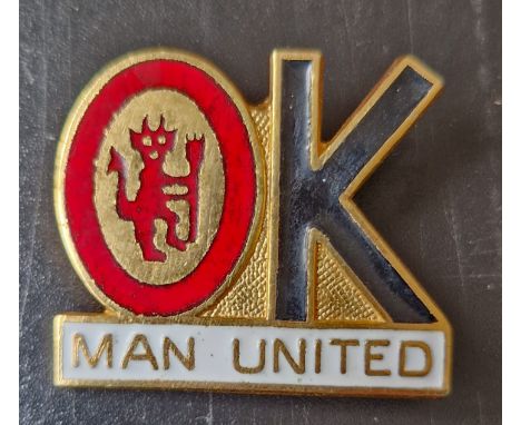MANCHESTER UNITED RARE VINTAGE BADGE
Ref LT