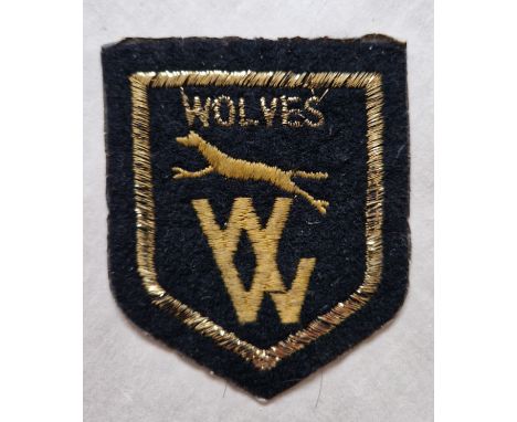 VINTAGE WOLVERHAMPTON WANDERERS SEW ON BADGE
Ref RL