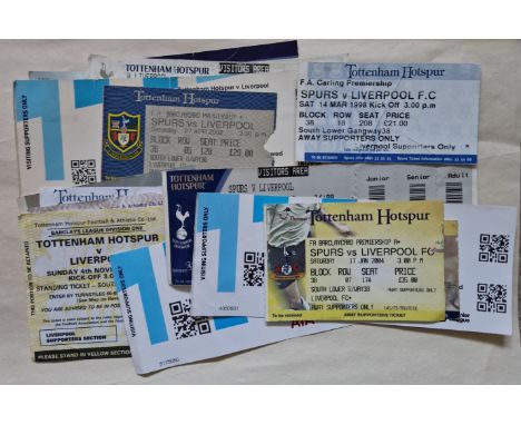 1990'S ONWARDS TOTTENHAM HOTSPUR V LIVERPOOL TICKETS X 16
Ref SM