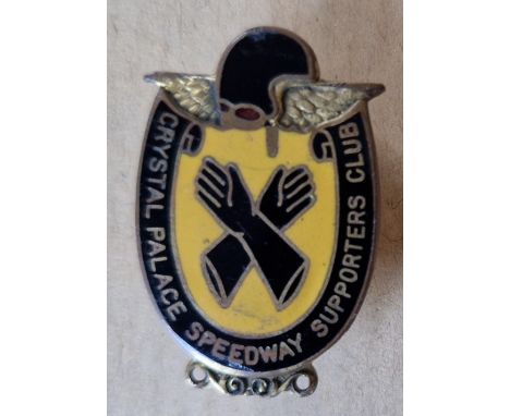 VINTAGE CRYSTAL PALACE SPEEDWAY SUPPORTERS CLUB BADGE&nbsp;
Ref RL 1