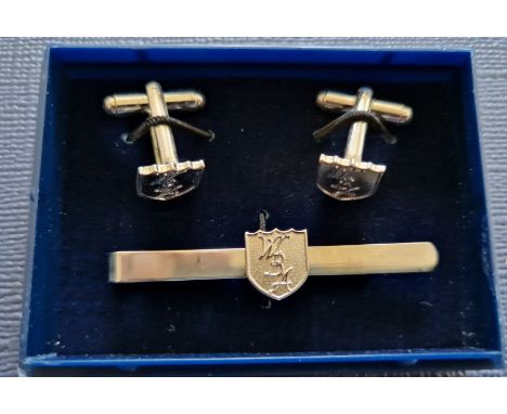 WEST BROMWICH ALBION BOXED AND UNUSED CUFF LINKS &amp; TIE CLIP
Ref MH