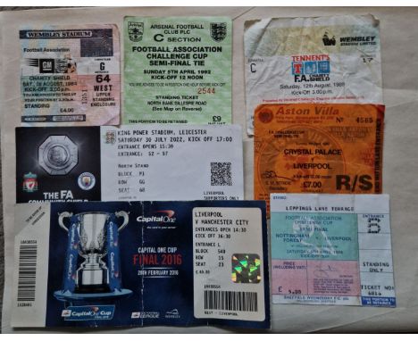 1980'S ONWARDS LIVERPOOL AWAY MATCH TICKET COLLECTION X 371
Great collection of Liverpool away match tickets that includes Lg