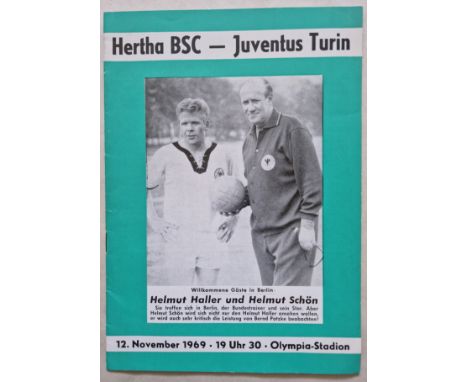 1969 HERTHA BSC V JUVENTUS INTER-CITY FAIRS CUP
Ref P