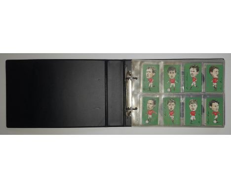 MANCHESTER UNITED VARIOUS SETS OF CARDS IN ALBUM&nbsp;
Include 20 card set famous footballers by Stubbs, set of 16 unidentifi